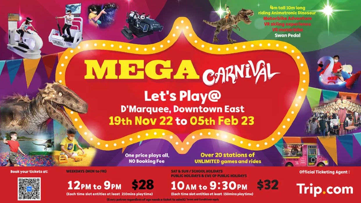 3 months long carnival @ Downtown East!