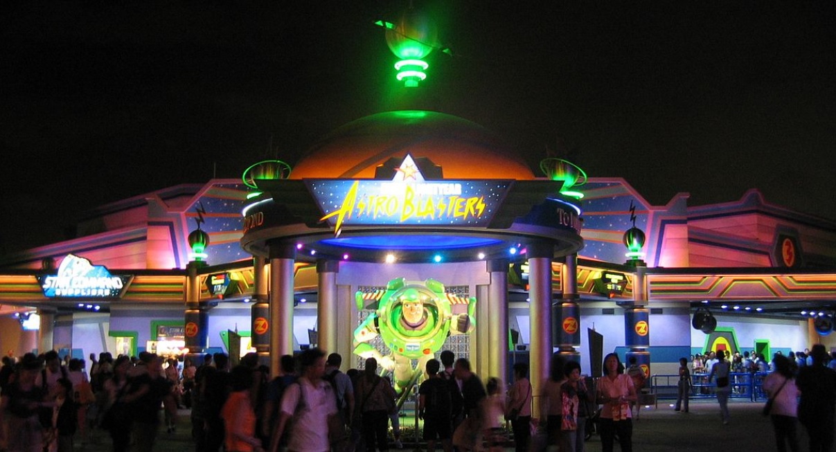 Disneyland tokyo, Buzz Lightyear’s Astro Blasters