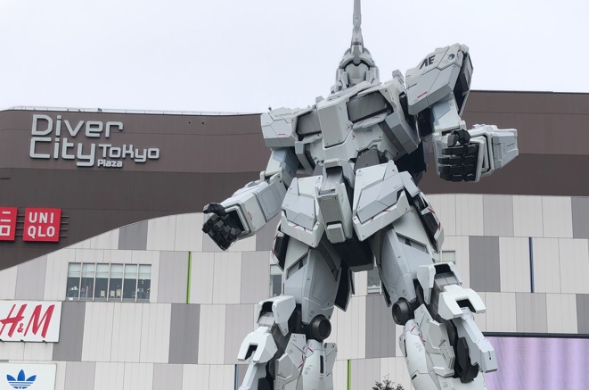 gundam at odaiba