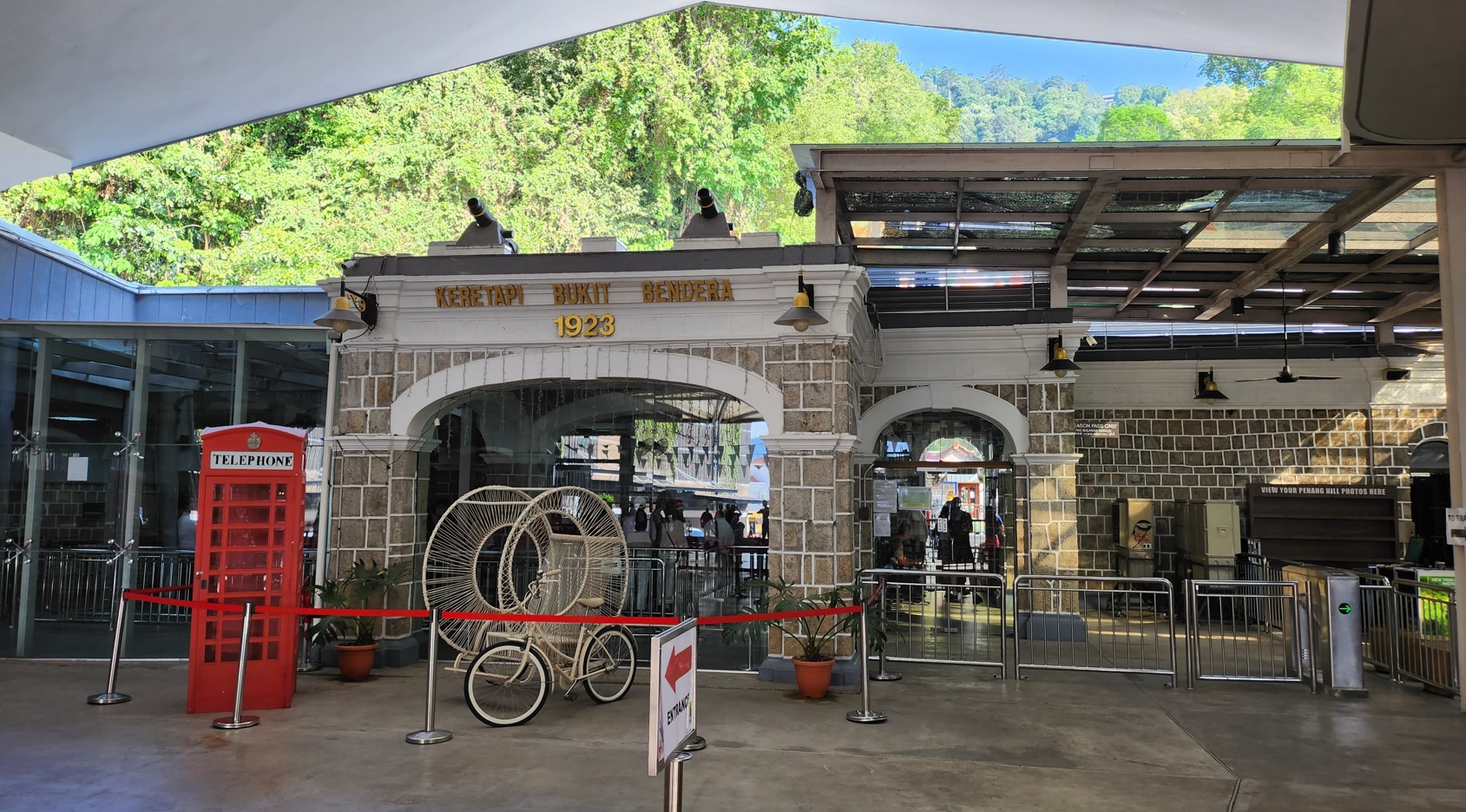 Tram station to Penang Hill