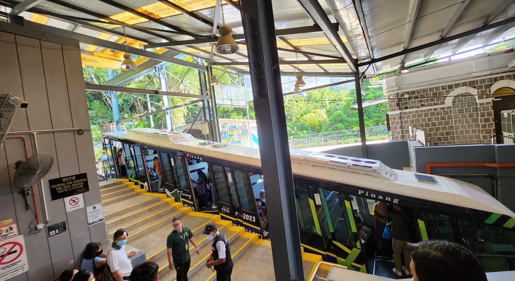 Tram station to Penang Hill