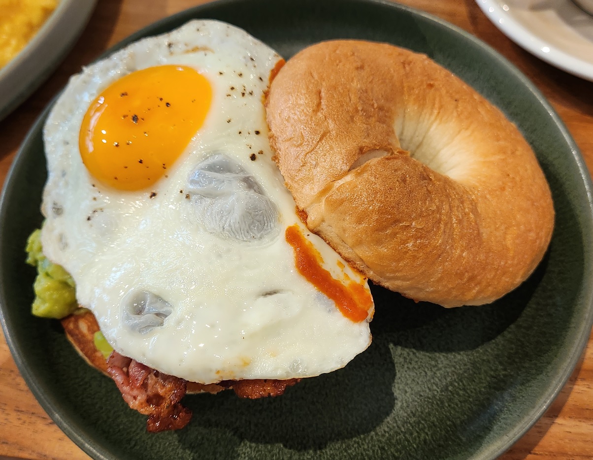 Breakfast Bagel of The Glasshouse