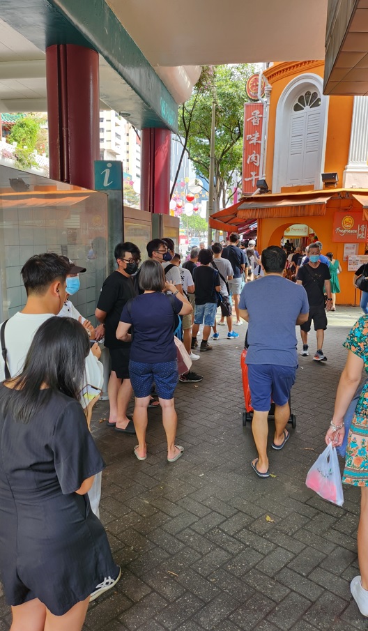 Queue for Lim Chee Guan Bak Kwa