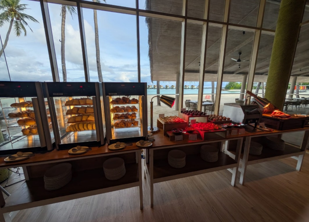 Hard Rock hotel Maldives breakfast