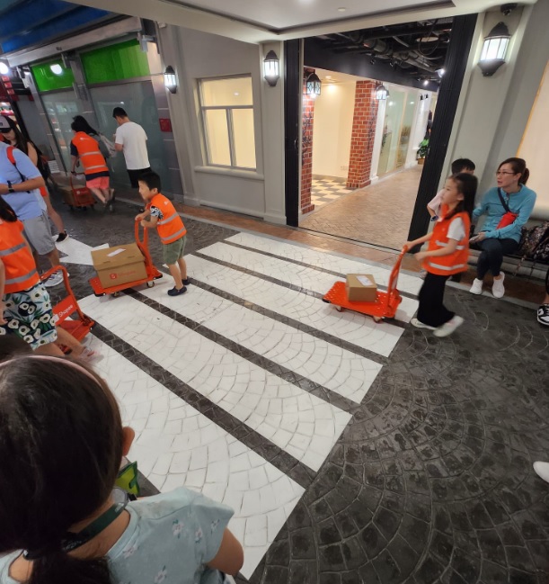 KidZania sights and sounds shopee delivery