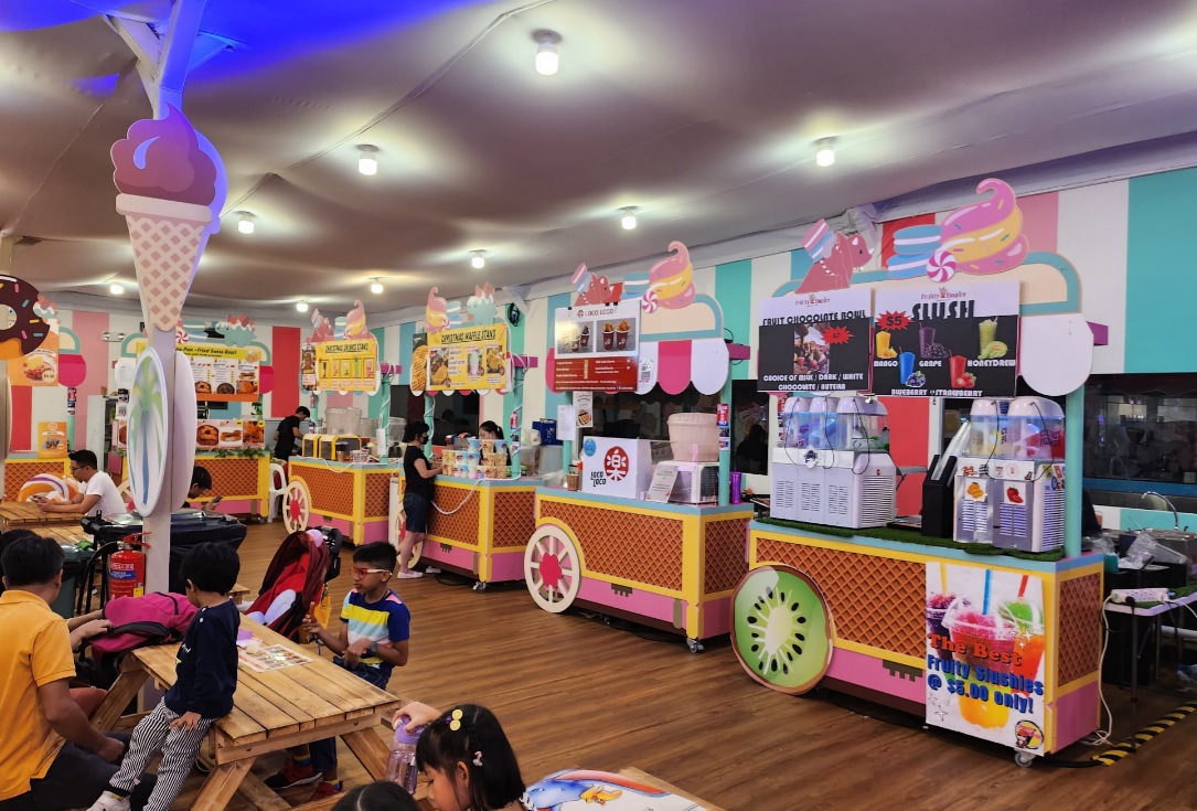 Candy Carnival stalls