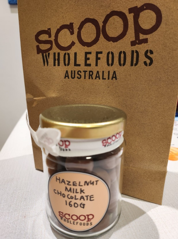 Scoop Wholefoods hazelnut milk chocolate
