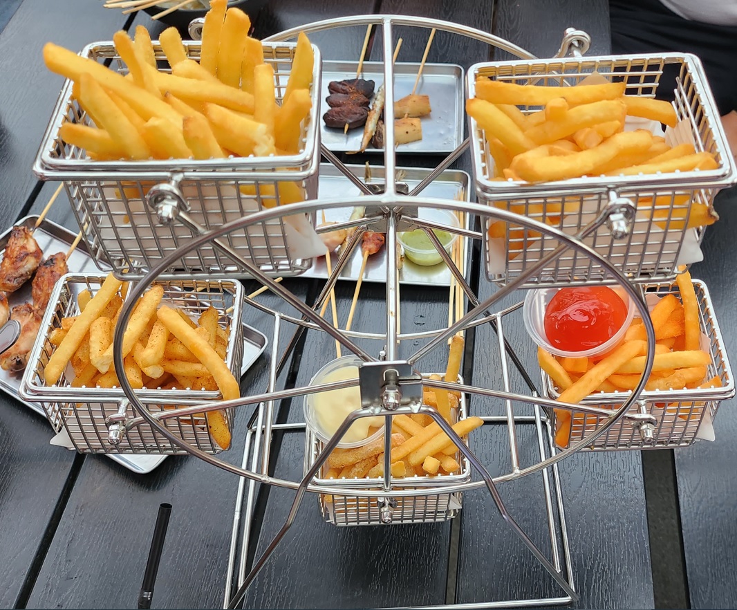 Food of Kamikaze Asian Tapas Bar - Ferris Wheel Fries