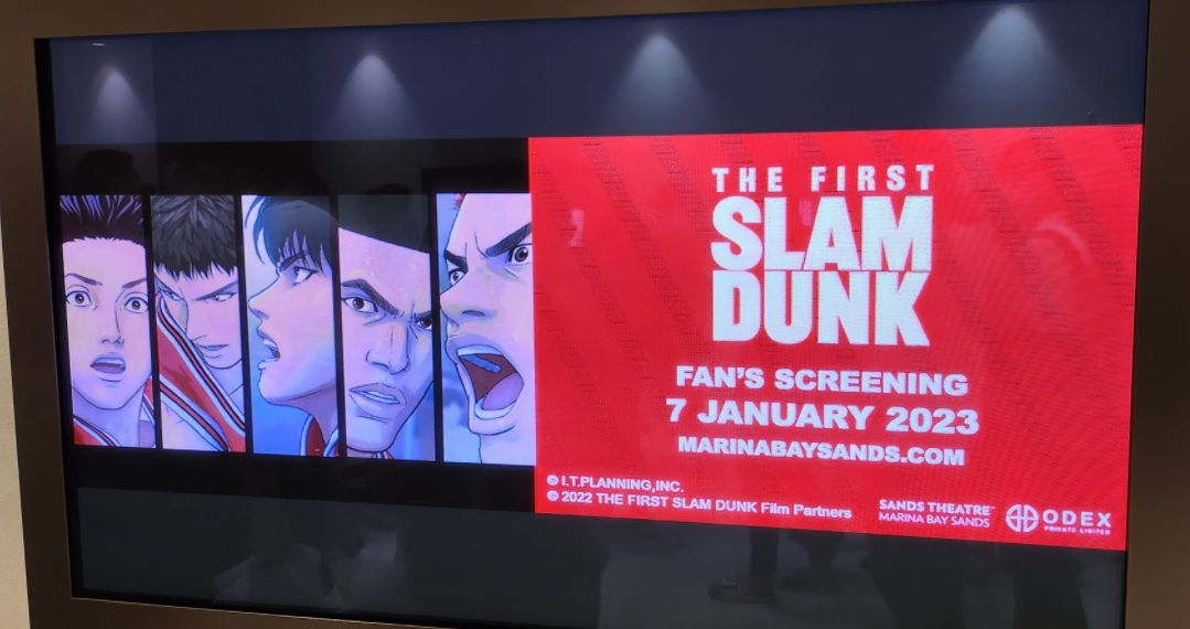 The First Slam Dunk at Sands Theatre, Marina Bay Sands