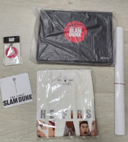 Merchandise of The First Slam Dunk