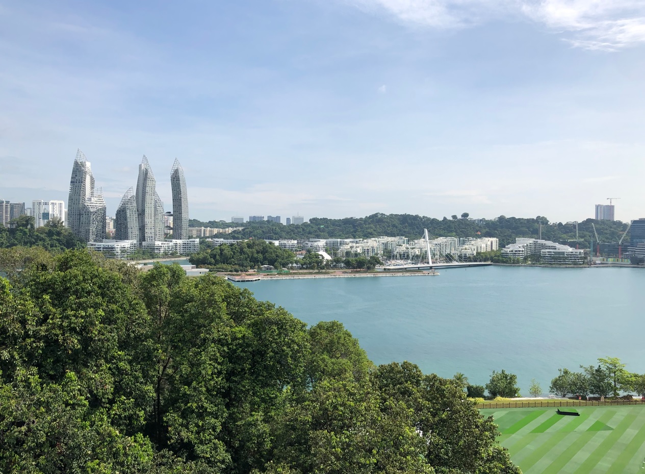 Cable Car ride in Sentosa