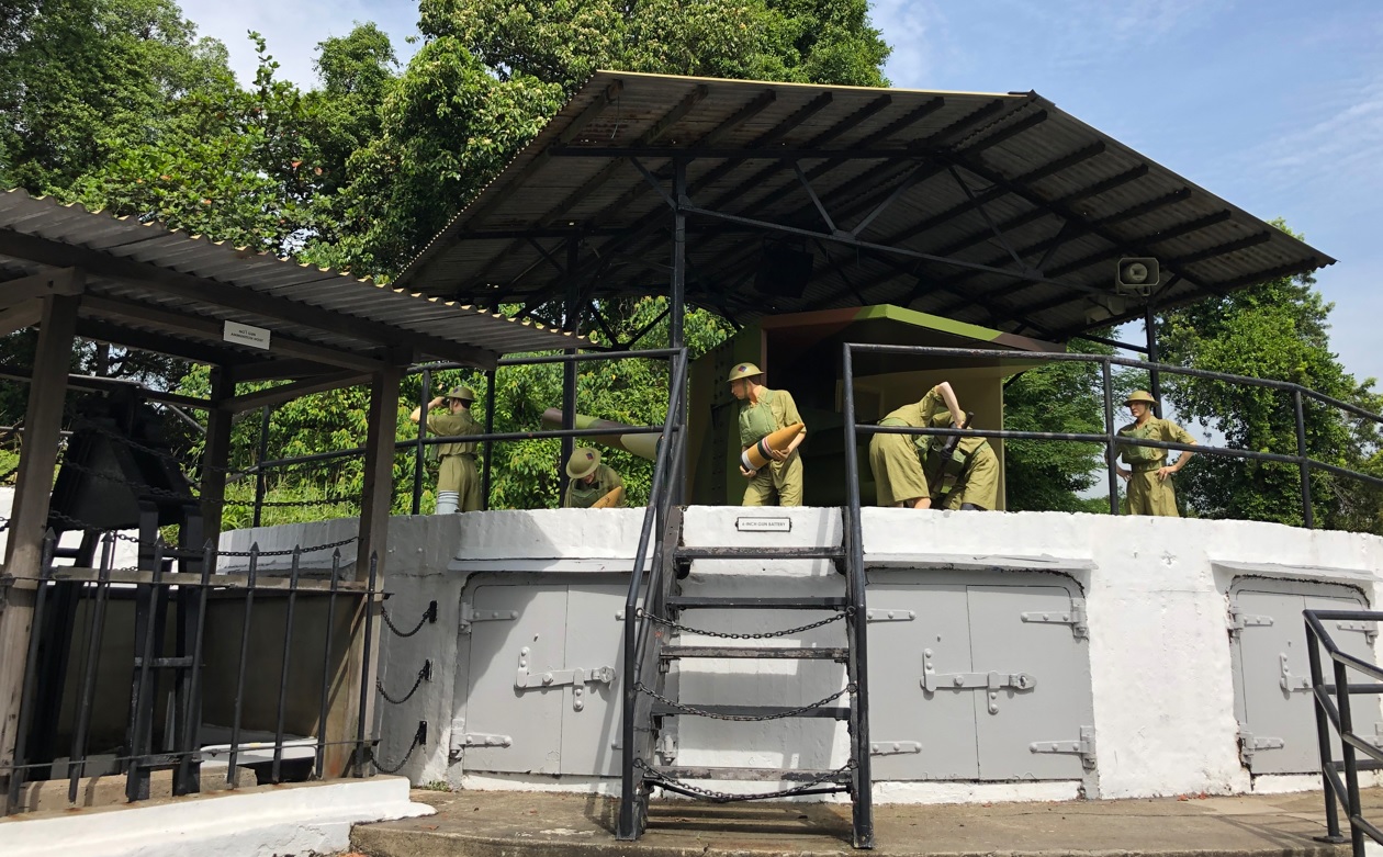 Fort Siloso in Sentosa